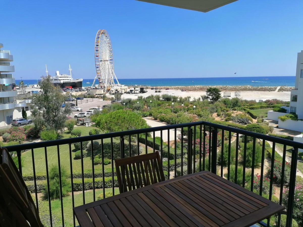 Le Bleu Soleil - Bel Appt Pour 4 Vue Mer Le Barcarès Eksteriør billede